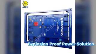 Αντιεκρηκτική γεννήτρια ζώνης ATEX 80KVA
