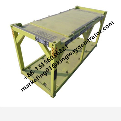Αποθήκευση DNV 2.7-1 20ft 40ft 40hq μεταφορών που ανυψώνει παράκτια την παράκτια ολίσθηση πλαισίων