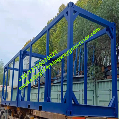 Κύρια δομή χάλυβα 20ft ανθεκτική διάσταση πλαισίων μεταφορικών κιβωτίων