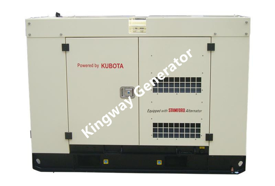 Σιωπηλή γεννήτρια μηχανών 22KVA 17KW Ιαπωνία Yanmar για την εγχώρια χρήση 3 φάση