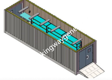 Πρότυπα DNV LIoyd's Register Certified Offshore Container Lifting Frame για χρήση σε γραφεία