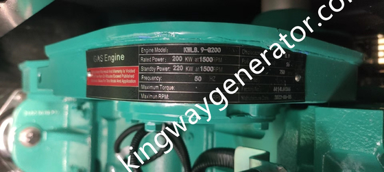 CE Kingway υψηλό - η γεννήτρια ποιοτικού 90KW NG φυσικού αερίου τροφοδότησε τη μικρή κατανάλωση από τη μηχανή της Cummins