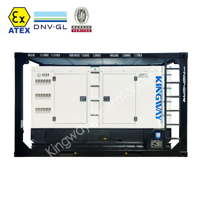 Επικυρωμένη ATEX ζώνη 2 Kingway σιωπηλός explosionproof συνόλου γεννητριών diesel 60Hz
