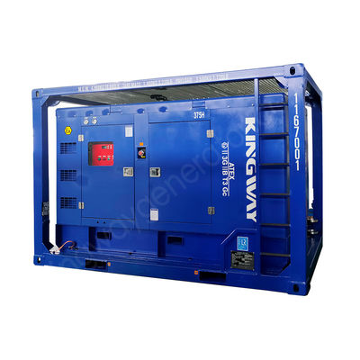 Χερσαία παράκτια ζώνη 1 2Generator DNVGL 2.7-1 πλαίσιο 120kw 150kva πλατφορμών ζώνης ολισθήσεων