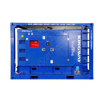 Χερσαία παράκτια ζώνη 1 2Generator DNVGL 2.7-1 πλαίσιο 120kw 150kva πλατφορμών ζώνης ολισθήσεων