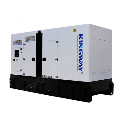 Υπερ-σιωπηλή γεννήτρια ντίζελ 400v 50hz 3 Φάση 4 Σύρμα γεννήτρια ισχύος σύνολο γεννήτρια ντίζελ ηχομόνωση