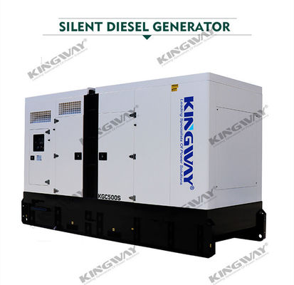 Υπερ-Σιωπηλή κάλυψη 400kw 500kva 400v 50hz 3 φάσης 4 καλωδίων γεννήτρια ντίζελ σε σιωπηλή κατάσταση