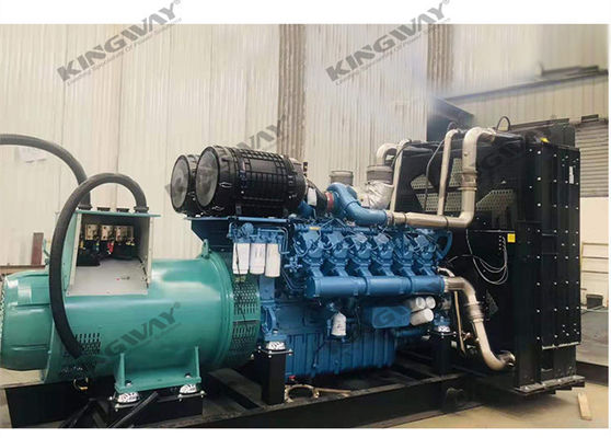 Υπερ-σιωπηλή γεννήτρια ντίζελ 30kva έως 500kva 400v 50hz 3 φάσης 4 Wire Diesel Genset