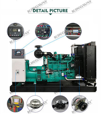 Υπερ-σιωπηλή γεννήτρια ντίζελ 30kva έως 500kva 400v 50hz 3 φάσης 4 Wire Diesel Genset