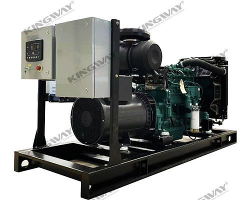Υπερ-σιωπηλή γεννήτρια ντίζελ 30kva έως 500kva 400v 50hz 3 φάσης 4 Wire Diesel Genset