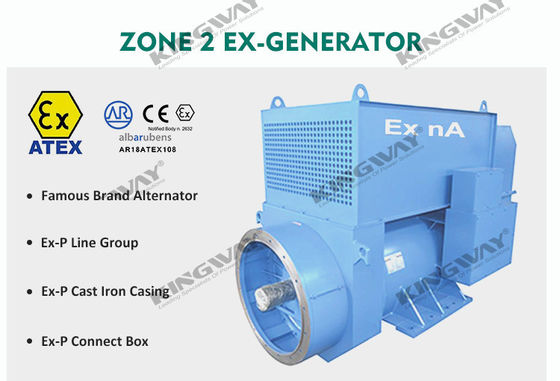 Εφοδιασμός 1000kva 800kw 400v 50hz κινητήρας ντίζελ ανθεκτικός σε έκρηξη ατέξ τυποποιημένη ζώνη 2 σιωπηλή γεννήτρια ντίζελ