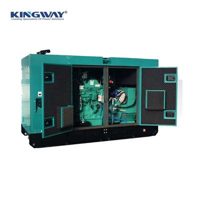 CE 50HZ 1500RPM τρεις φάσεις ισχύος 80KVA 64KW ηχομόνωτες γεννήτριες ντίζελ