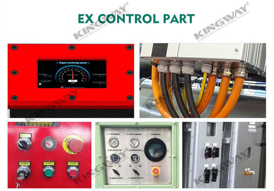 Προμήθεια 800kva 400v 50hz κινητήρα ντίζελ γεννήτρια ATEX ζώνη 2 για υπεράκτια