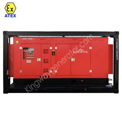 Ατεξ Ζώνη 1 Ζώνη 2 Εκρηκτική-Αποστασία 1250KVA Ασφαλής γεννήτρια ντίζελ με πλαίσιο ανύψωσης DNV2.7-1 για πετρέλαιο και φυσικό αέριο