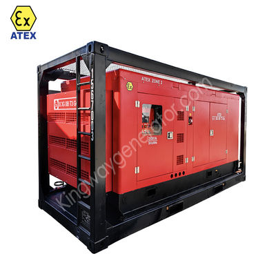 Ατεξ Ζώνη 1 Ζώνη 2 Εκρηκτική-Αποστασία 1250KVA Ασφαλής γεννήτρια ντίζελ με πλαίσιο ανύψωσης DNV2.7-1 για πετρέλαιο και φυσικό αέριο