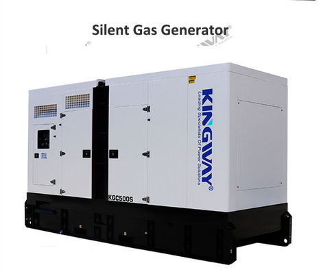 Αθόρυβος θόλος 1000kw 400v 50hz 3 φάσης 4 σύρματος φυσικό αέριο 1250kva γεννήτης κινητήρα αερίου