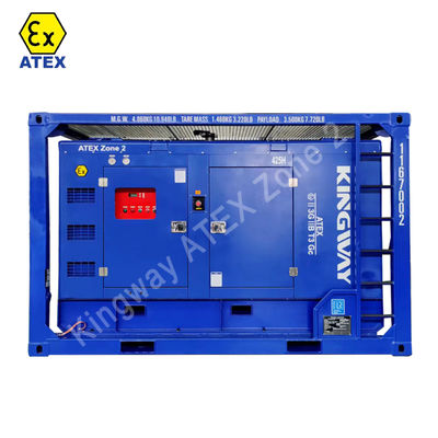 Rigsafe Explosion Proof Atex Ζώνη Ι Ζώνη ΙΙ Γεννήτης ντίζελ για την βιομηχανία εξόρυξης υπεράκτιων πλατφορμών με πλαίσιο ανύψωσης DVN
