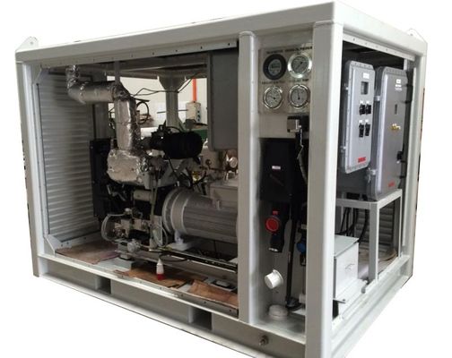 60 kva Atex Ζώνη 2 ΙΙΒ Θερμοκρασία T3 Διαχειριστής γεννήτριας ντίζελ IP55 Ασφάλεια από έκρηξη με DNV 2.7-1 Ανεξάρτητο δοχείο