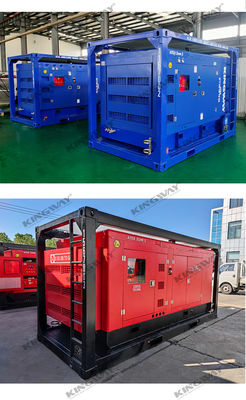 20KVA Ζώνη ΙΙ Ασφαλής έκρηξης μηχανοκίνητος γεννήτριας ντίζελ Εγκατασταθείσα στο DNV 2.7-1 για υπεράκτια πετρελαϊκά και φυσικά αέρια