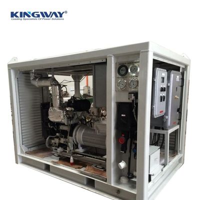 20KVA Ζώνη ΙΙ Ασφαλής έκρηξης μηχανοκίνητος γεννήτριας ντίζελ Εγκατασταθείσα στο DNV 2.7-1 για υπεράκτια πετρελαϊκά και φυσικά αέρια