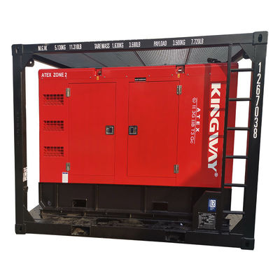 Πιστοποίηση ATEX 3 φάσης 200 kW 250kva ζώνη2 ανθεκτικό σε έκρηξη diesel γεννήτρια DNVGL 2.7-1 κινητήρας εξυπηρέτησης πλατφόρμας πλατφόρμας