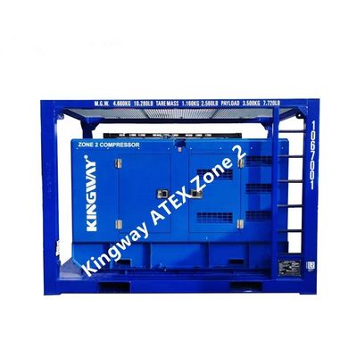 Πιστοποίηση ATEX3phase DNVGL 2.7-1 σκιτ φρέμα 120kw 150kva onshore offshore platform zone 2 γεννήτης