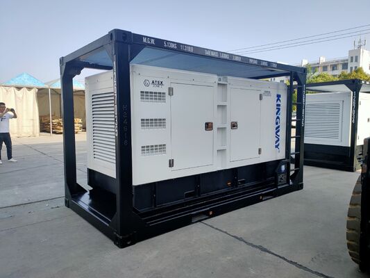 60KVA ATEX Certified Zone 2 Diesel Generator Temp Class T3 Offshore Platform Use Explosion Proof Diesel Generator Set