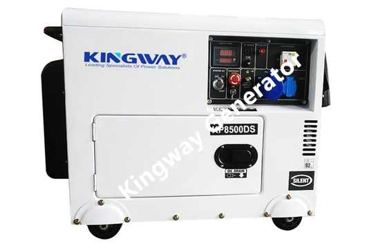Δροσισμένο νερό 3phase 50hz 1500rpm σιωπηλό σύνολο γεννητριών diesel φορητό 8KVA 12Hp