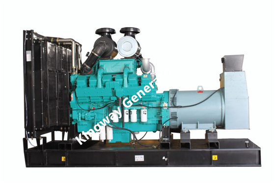 Σιωπηλή γεννήτρια diesel της Cummins τοποθέτησης σε κοντέινερ 750KVA 600KW για την κατασκευή