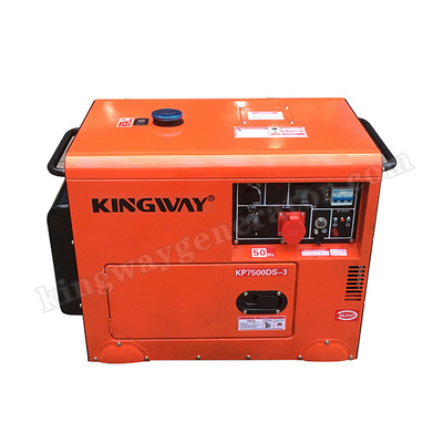 Η ύπαιθρος ύφους 5KW δρόσισε τη φορητή χρήση έκτακτης ανάγκης γεννητριών με τη δεξαμενή καυσίμων 25L