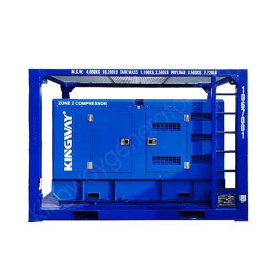 Kingway ATEX Ζώνη 2 Sullair Air Compressor 186CFM 100Psi για υπεράκτιες πετρελαϊκές και φυσικές εκτάσεις